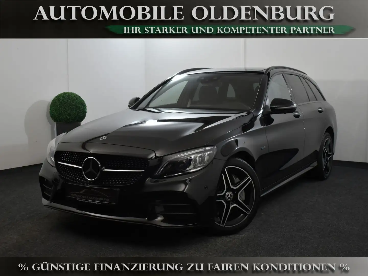 Mercedes-Benz C 300 de T AMG *Distro+*Wide*Pano*360*Burm*MBEAM Schwarz - 1