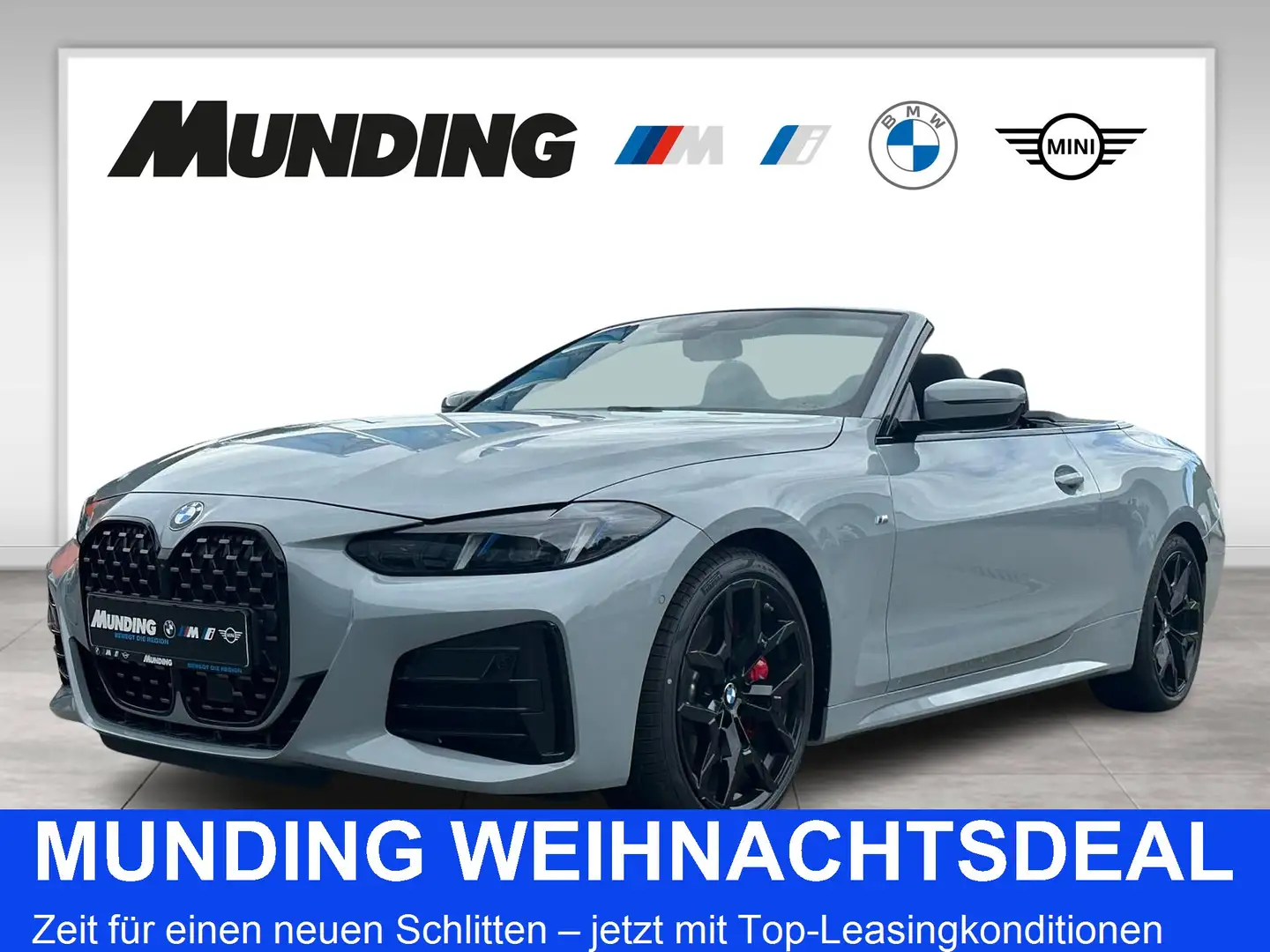 BMW 420 i A M-Sportpaket HiFi|DAB|LED|RFK|Komfortzg Grijs - 1