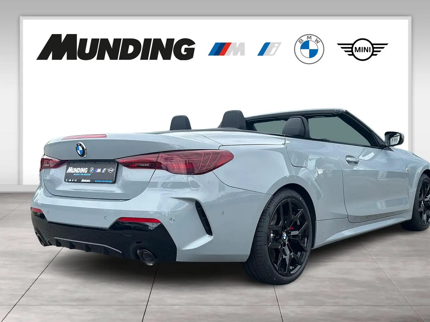 BMW 420 i A M-Sportpaket HiFi|DAB|LED|RFK|Komfortzg Grijs - 2