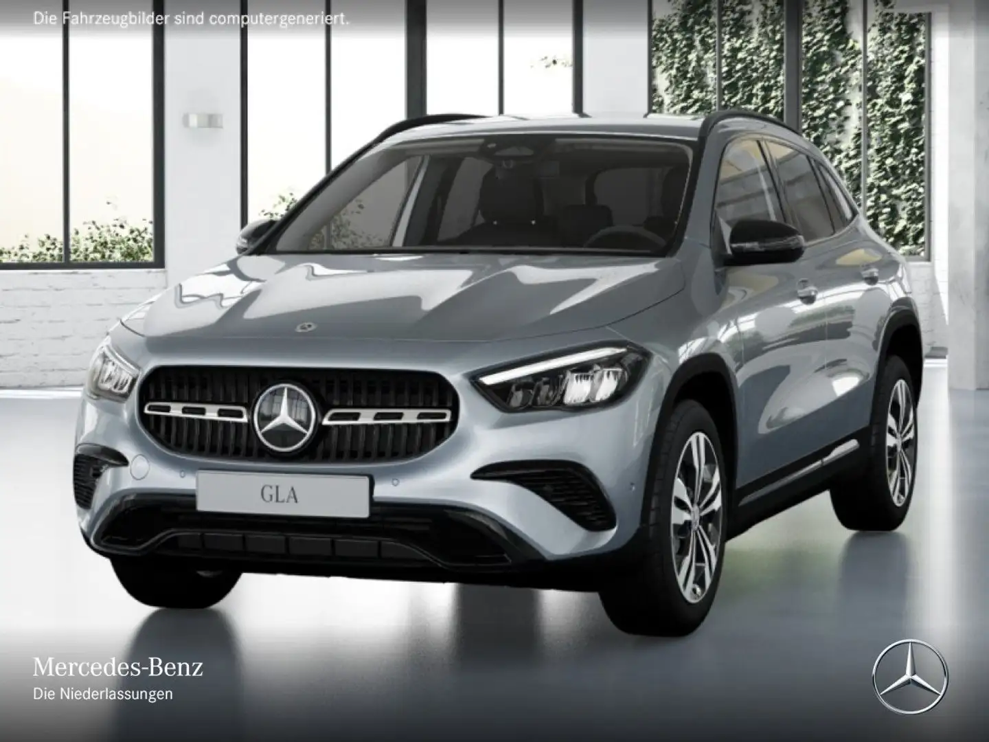 Mercedes-Benz GLA 220 4M PROGRESSIVE+NIGHT+LED+KAMERA+KEYLESS+8G Silber - 2