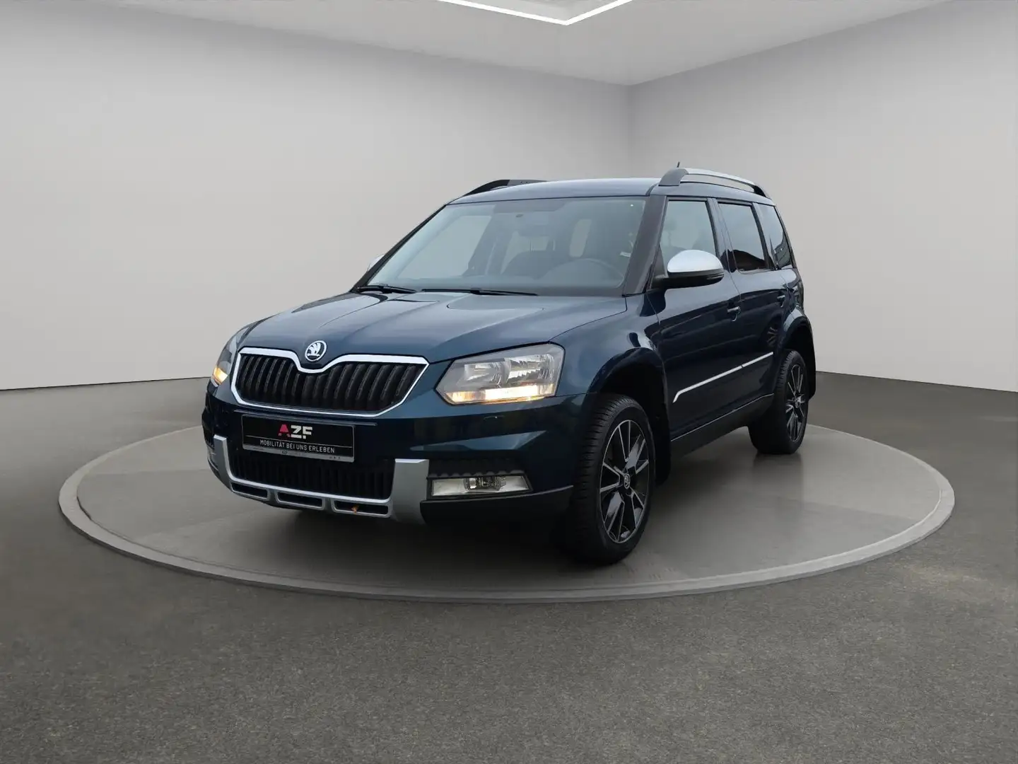 Skoda Yeti Outdoor 2.0 TDI Ambition AHK+KLIMA+SITZHZG+ Blau - 2
