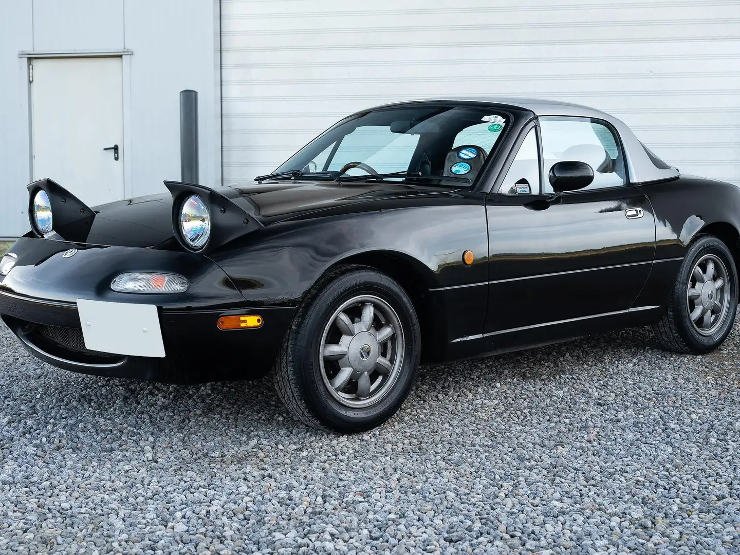 Mazda MX-5 MX-5 / EUNOS V-Spec I 1.6 NA [ RHD ] Japan-Import Negro - 1