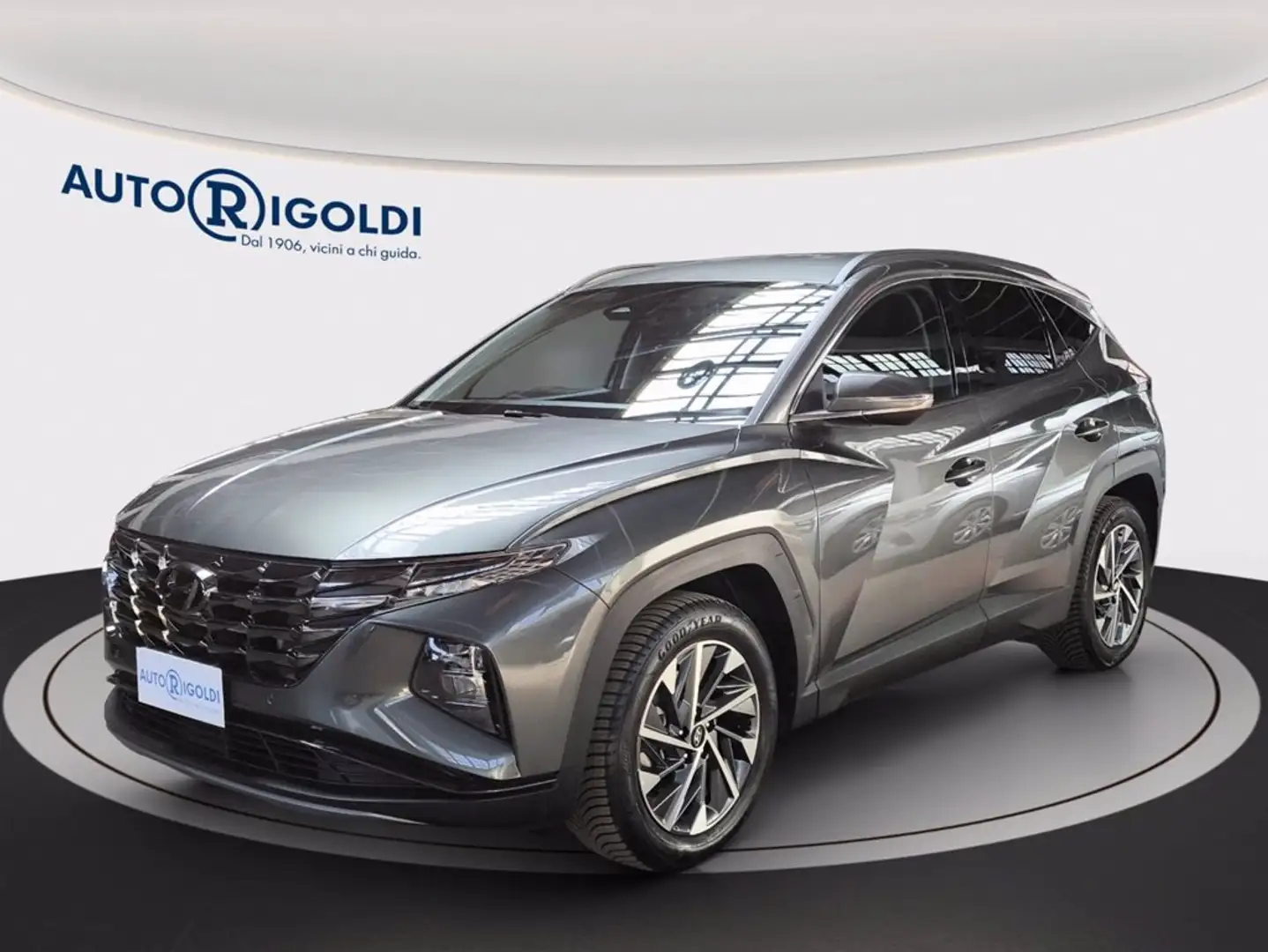Hyundai TUCSON 1.6 t-gdi 48v nline hyundai smart sense+ advanced Grigio - 1