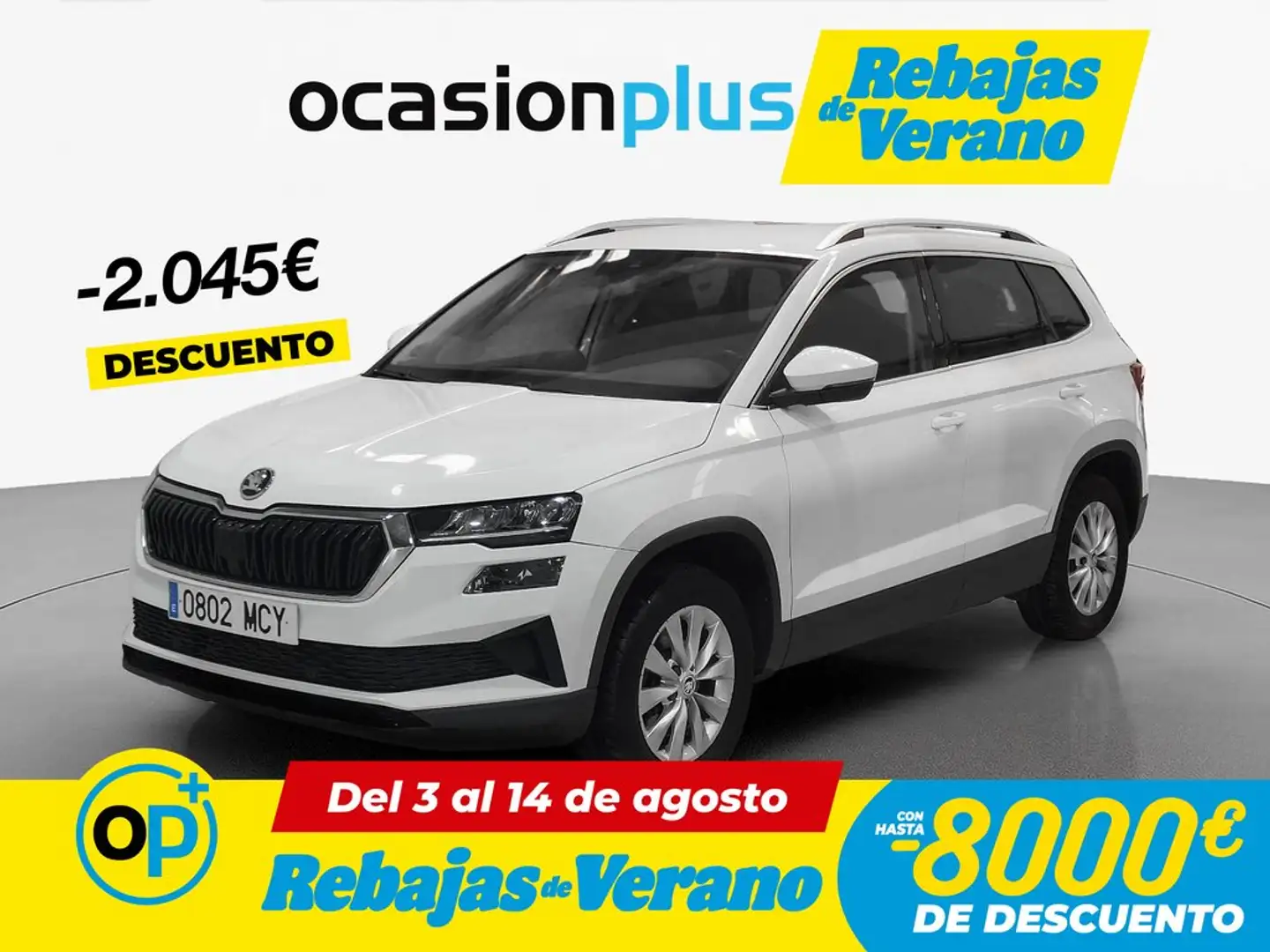 Skoda Karoq 2.0TDI AdBlue Ambition 4x4 DSG 110kW Blanco - 1