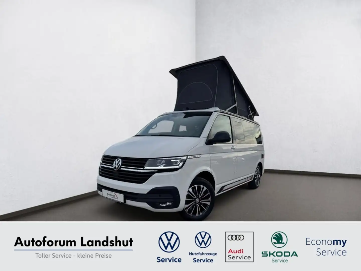 Volkswagen T6.1 California Ocean Edition 4M AHK/ACC/STAHZG Weiß - 1
