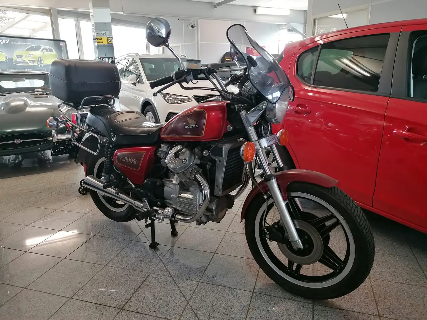 Honda CX 500 C Kırmızı - 1