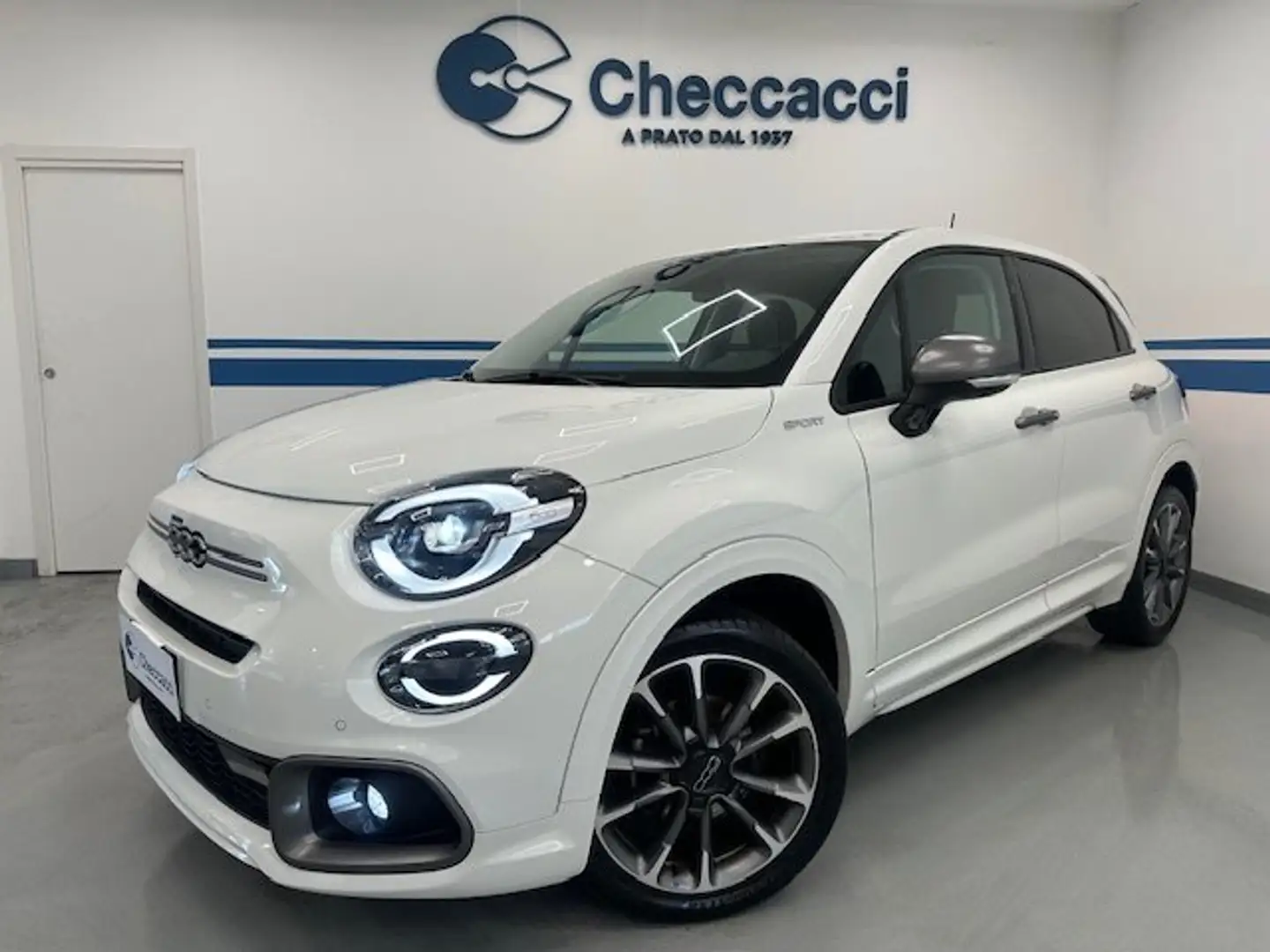 Fiat 500X 1.3 mjet Sport 95cv * 23.000 KM * 2024 * Weiß - 1