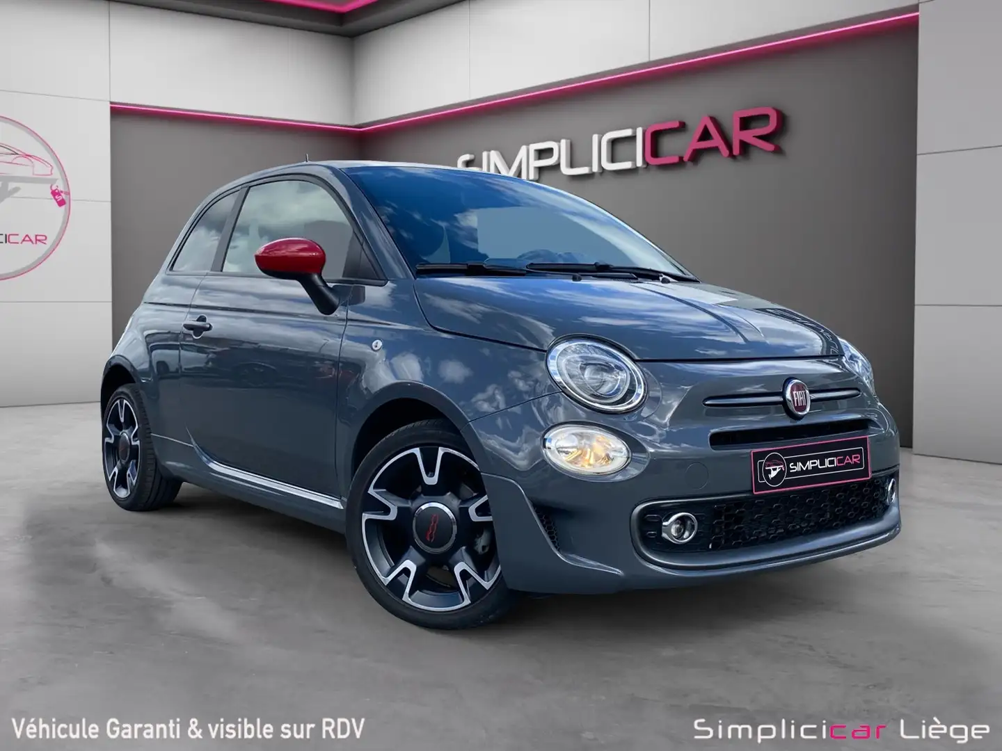 Fiat 500 500 1.0 *GARANTIE 12 MOIS* Gris - 1