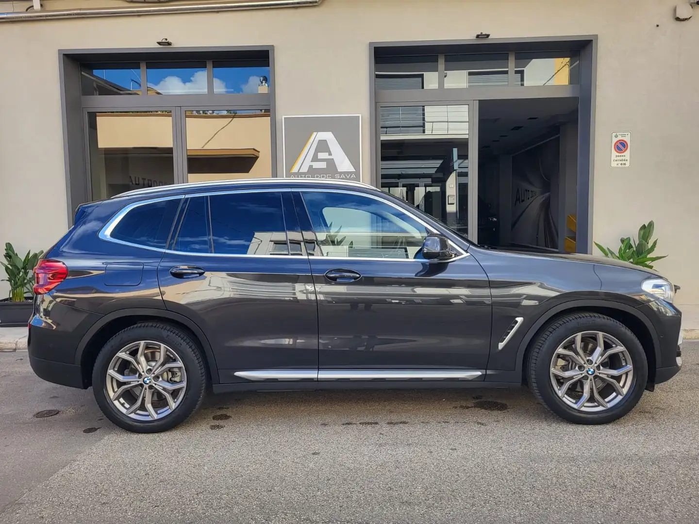 BMW X3 2.0 190 Cv X-Drive X-Line+Cerchi 19+Luci Ambiente. Grigio - 2