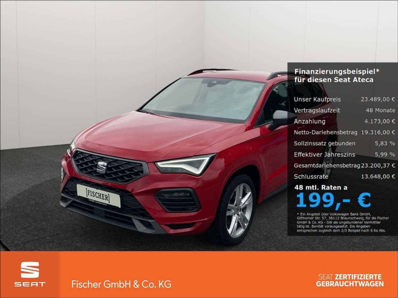 Seat Ateca — Seat Ateca 1.5TSI DSG FR LED STHZ Navi ACC PDC