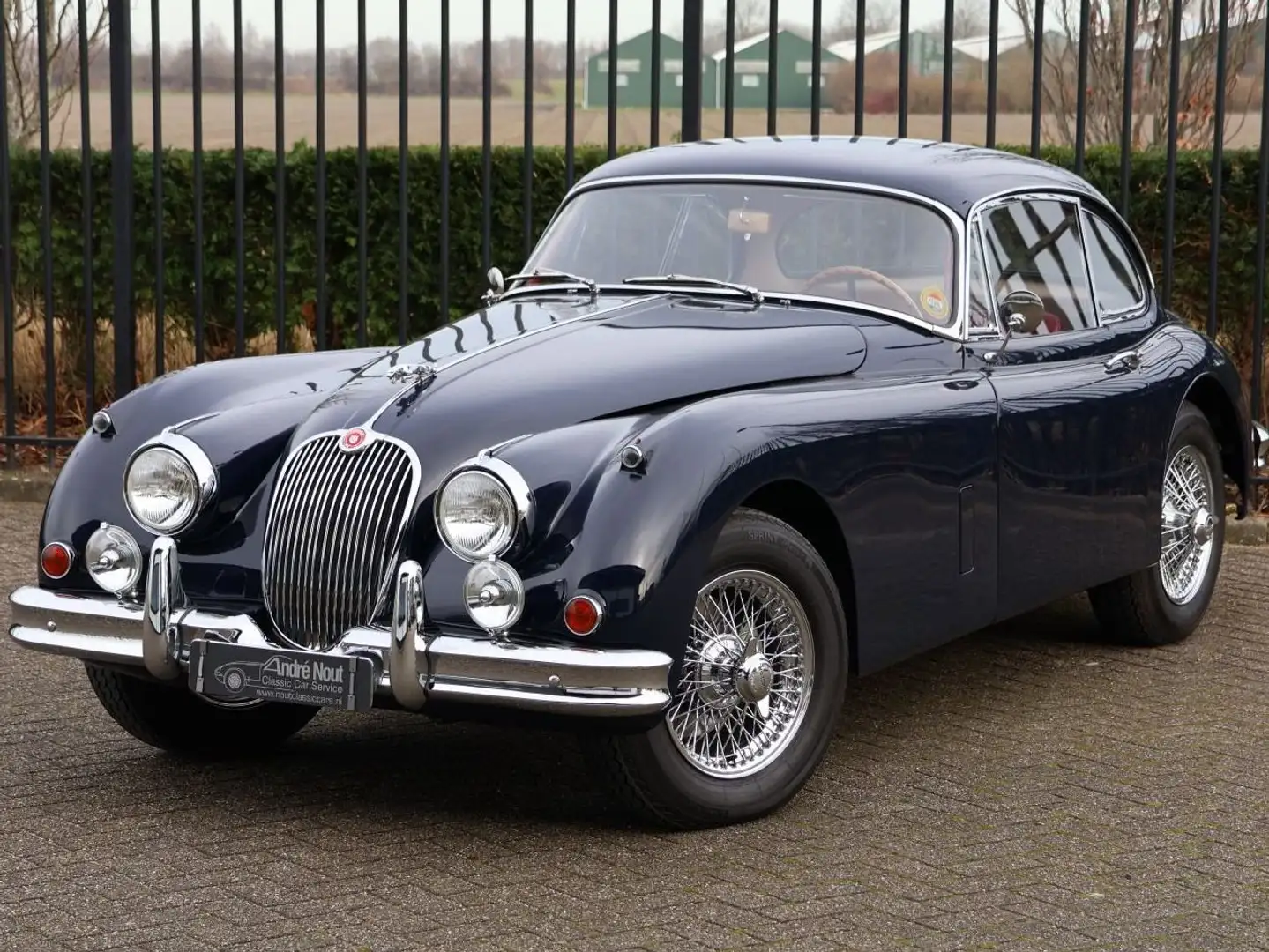 Jaguar XK 150 FHC Синій - 1