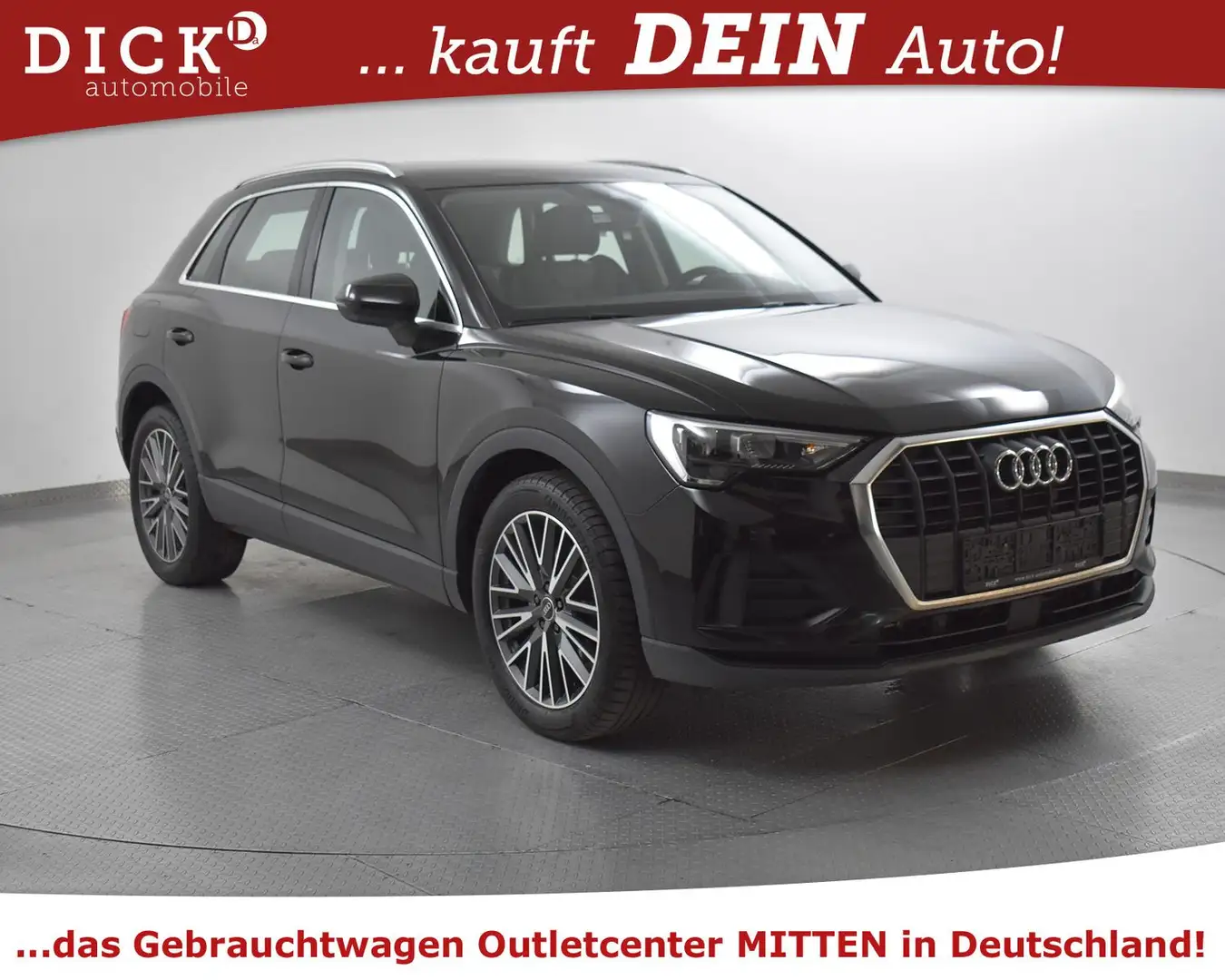 Audi Q3 35d  Design SPORT LEDER+NAVI+VIRTU+LED+AHK+19 Noir - 1
