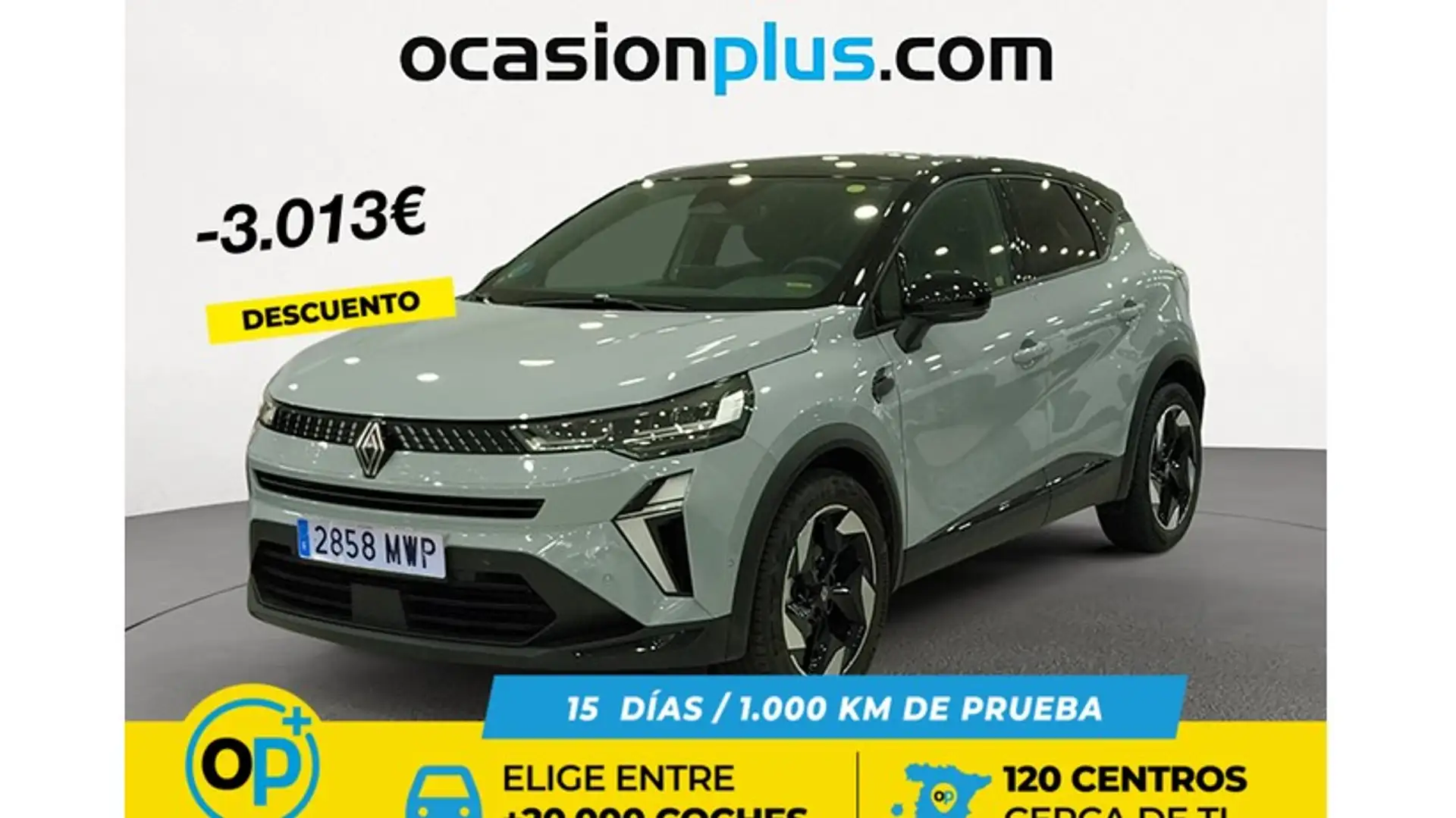 Renault Captur TCe GPF Micro Híbrido Techno EDC 117kW Gris - 1