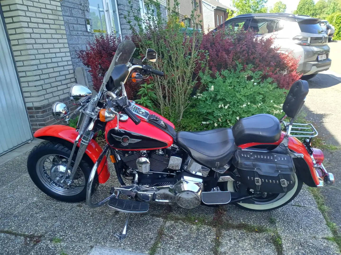 Harley-Davidson Heritage Springer Červená - 2