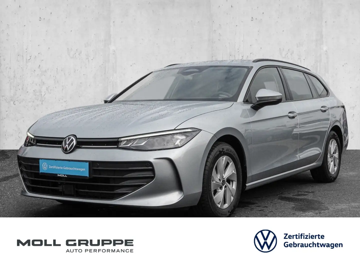 Volkswagen Passat Variant 1.5 eTSI DSG MATRIX ACC AUT KAM Silber - 1
