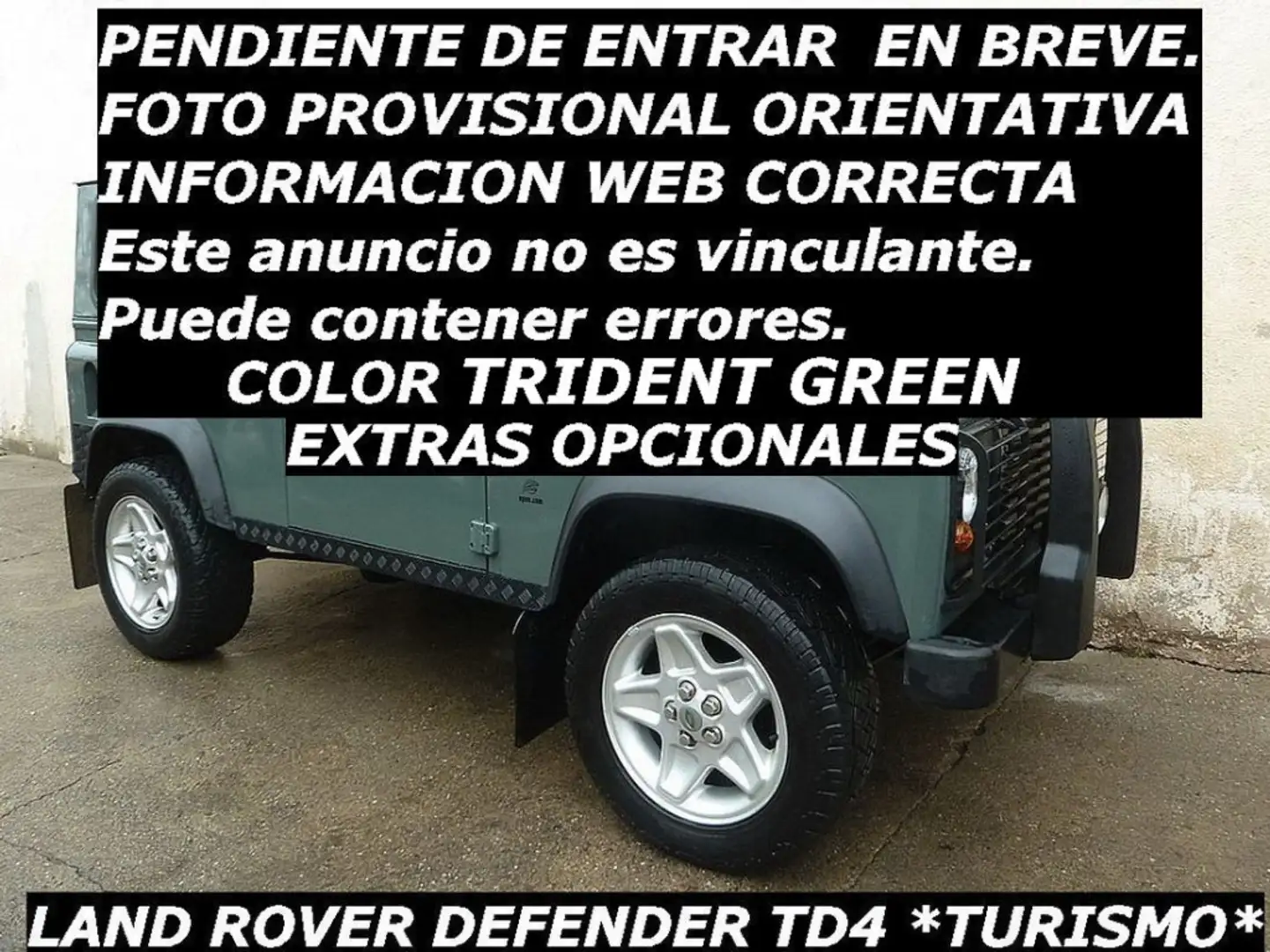 Land Rover Defender 90 ST SVX Grün - 1