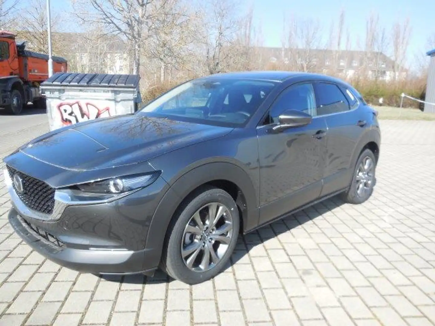 Mazda CX-30 2.0 e-SKYACTIV-X 186PS Automatik Exclusive...360°M Grau - 1
