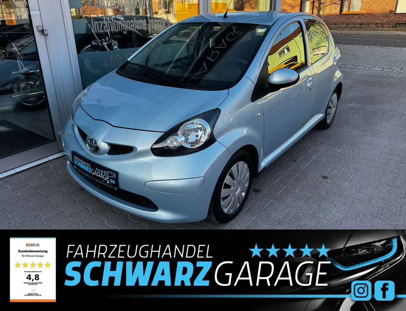 Toyota Aygo AYGO City*ISO-FIX*KLIMA*SERVO* Plateado - 1