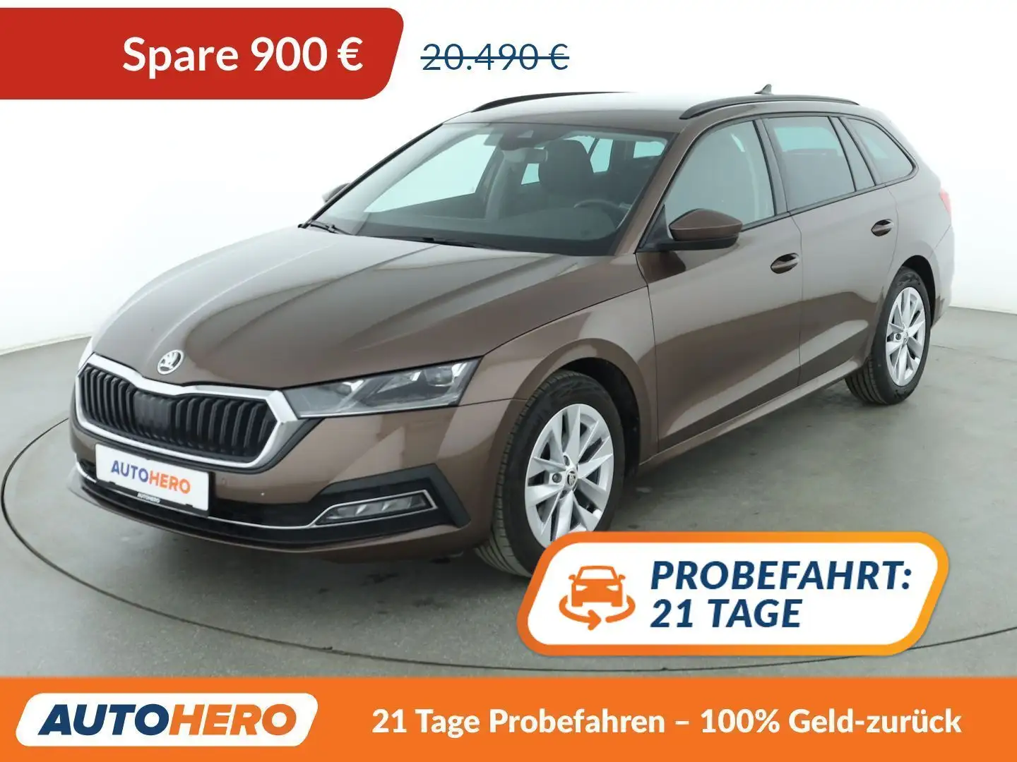 Skoda Octavia 1.5 TSI ACT Style*NAV*LED*ACC*CAM*PDC*SHZ*BT Braun - 1