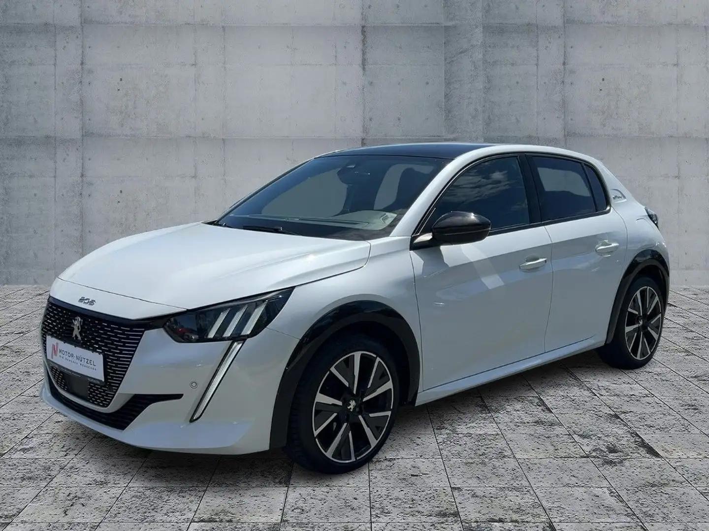 Peugeot 208 PT 100 GT-LINE LED+NAVI+SHZ+RFK+DAB+PANO+17" Weiß - 2