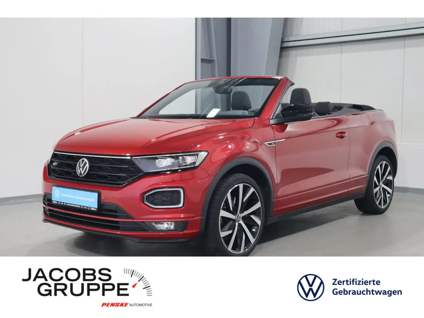 Volkswagen T-Roc Cabriolet 1.5 TSI R-Line Navi*AID*ACC*LED*SHZ Rot - 1