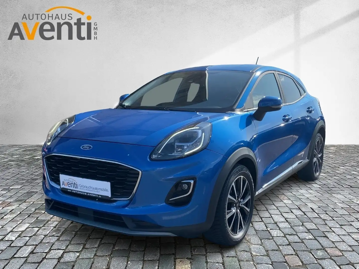 Ford Puma Titanium LED*Navi*PDC*Lane Asssist*Apple*SHZ Blauw - 2
