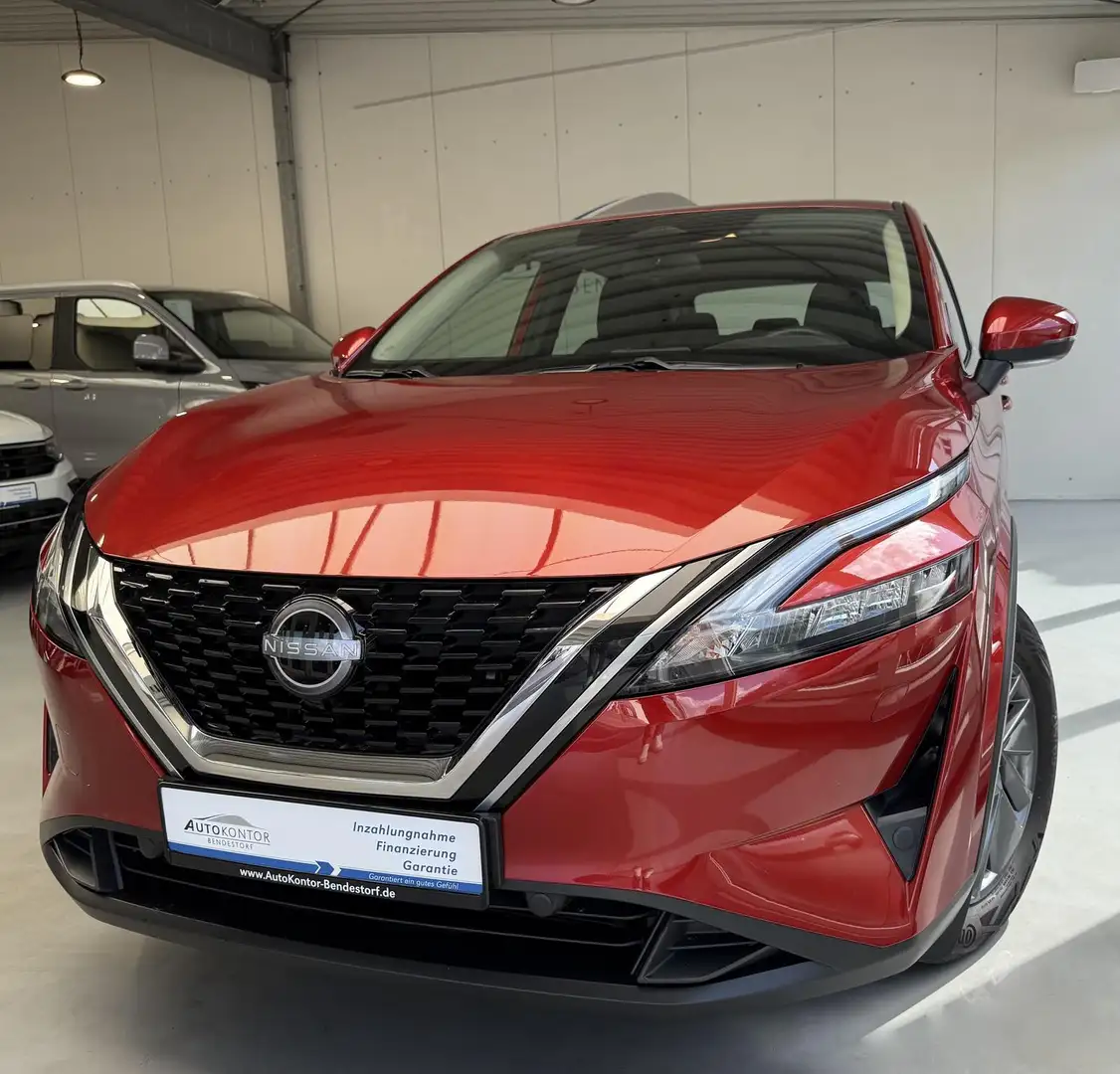 Nissan Qashqai Acenta Autom., *LED *ACC *Kamera *Winterp. Rood - 2