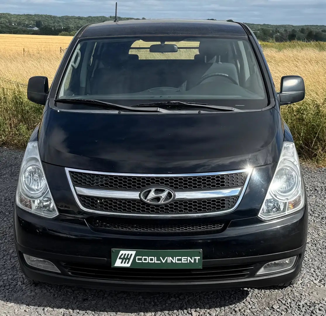 Hyundai H-1 H-1  2.5 - 5 Places - Airco - Attache remorque Zwart - 2