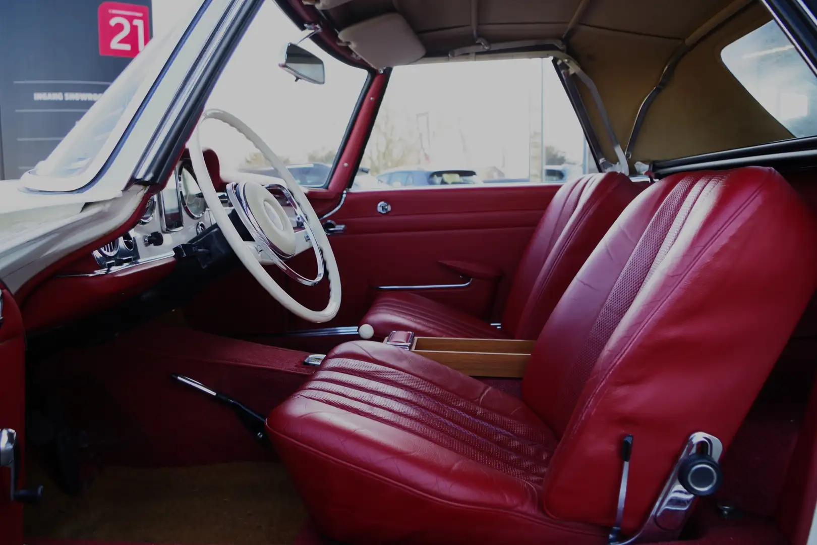 Mercedes-Benz SL 230 SL Pagode W113 Automaat, European, Hardtop, Light Blanco - 2