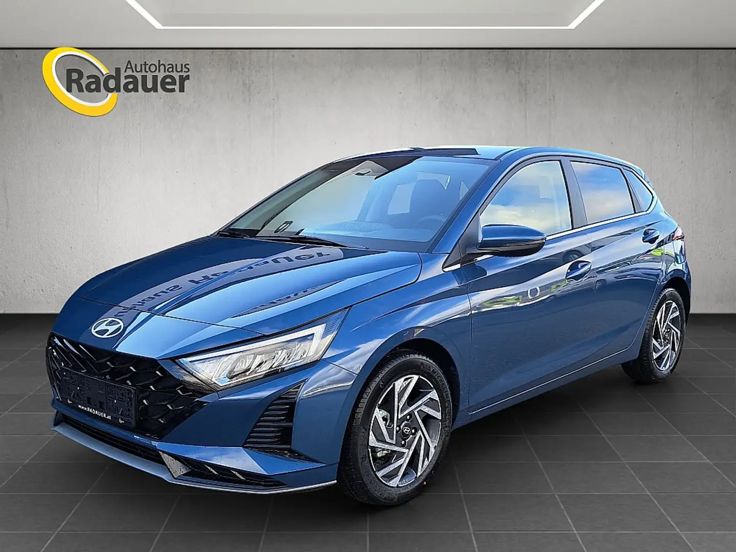 Hyundai i20 1,2 MPI GO PLUS Blau - 1