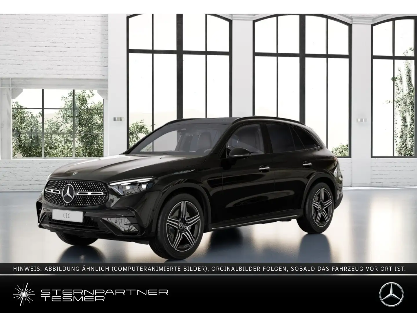 Mercedes-Benz GLC 220 d 4MATIC #AMG #PANO #BURMESTER #AHK #KEYLESS Schwarz - 1
