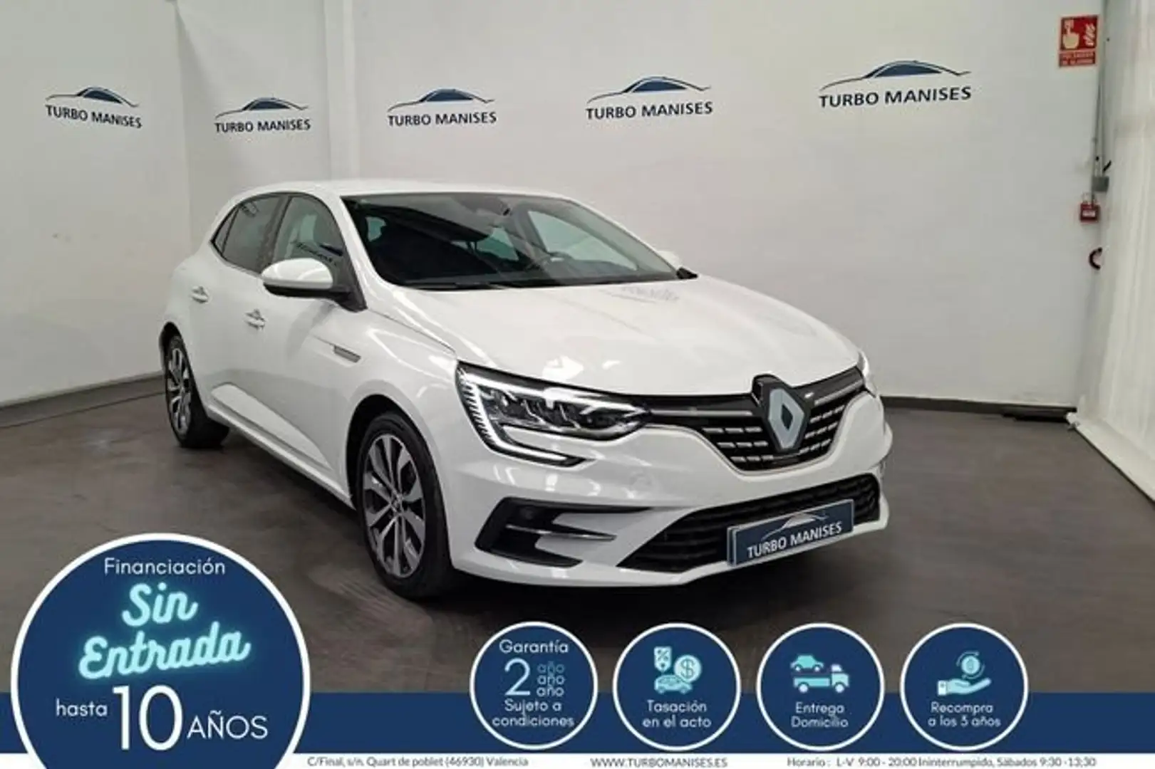 Renault Megane 1.5dCi Blue Techno 85kW Blanco - 1