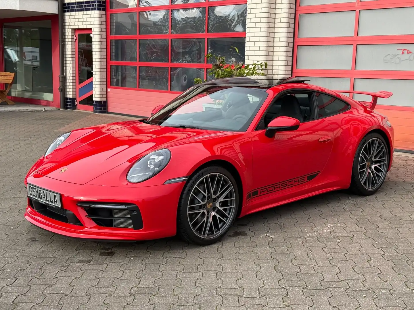 Porsche 992 911 992 CARRERA, SPORT-DESIGN, AEROKIT Rot - 1