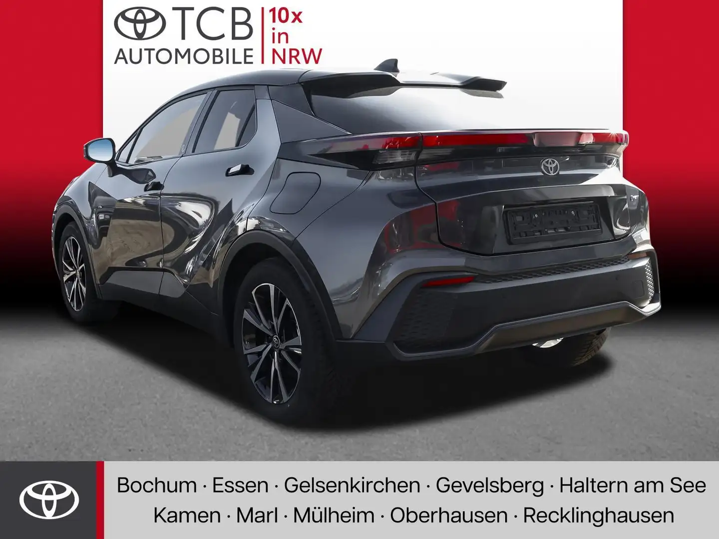 Toyota C-HR 1.8 Hybrid Team Deutschland *ALLWETTER*NAVI* Grijs - 2