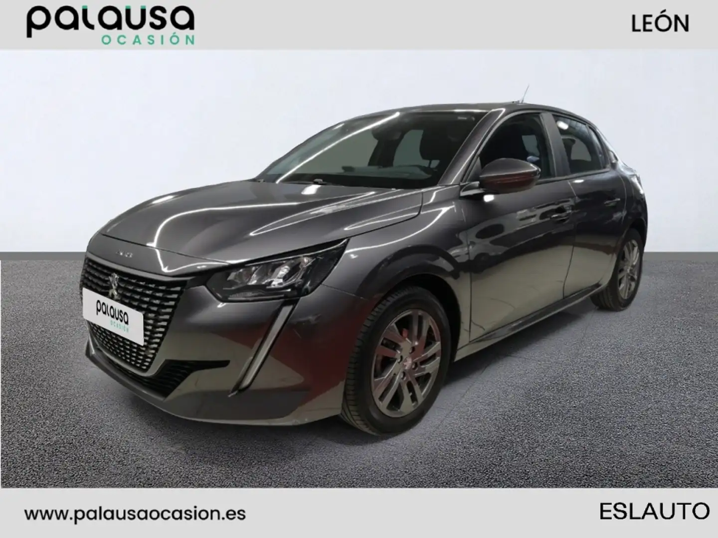 Peugeot 208 1.2 Puretech S&S Active Pack 75 Gris - 1