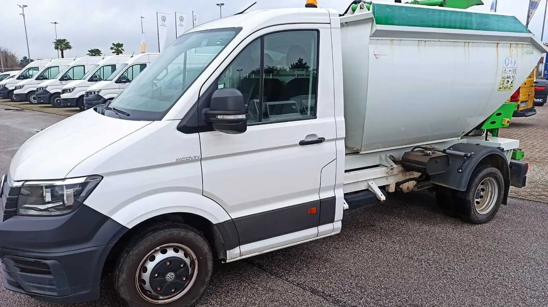 Volkswagen Crafter 2.0 TDI 122CV PM Compattatore rifiuti Blanc - 2
