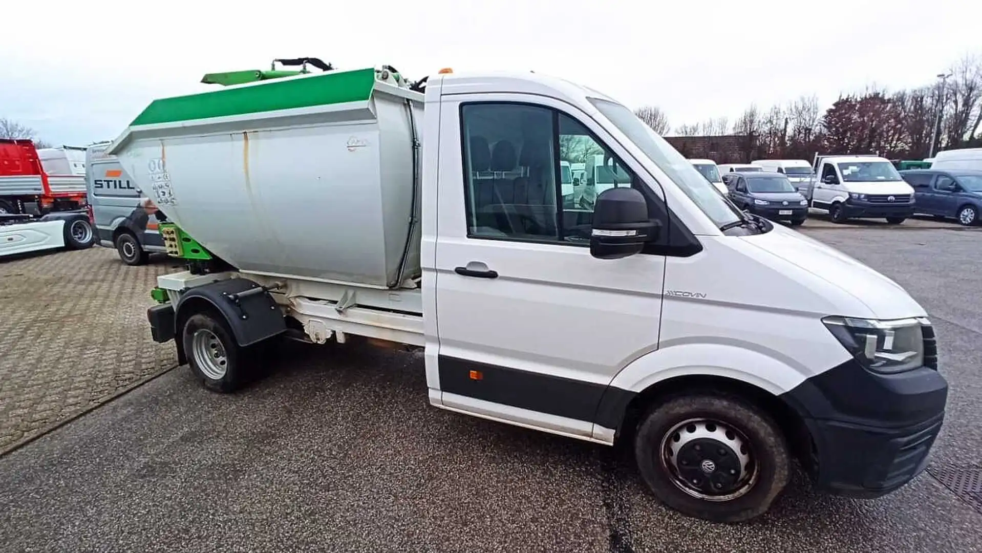 Volkswagen Crafter 2.0 TDI 122CV PM Compattatore rifiuti Blanc - 1