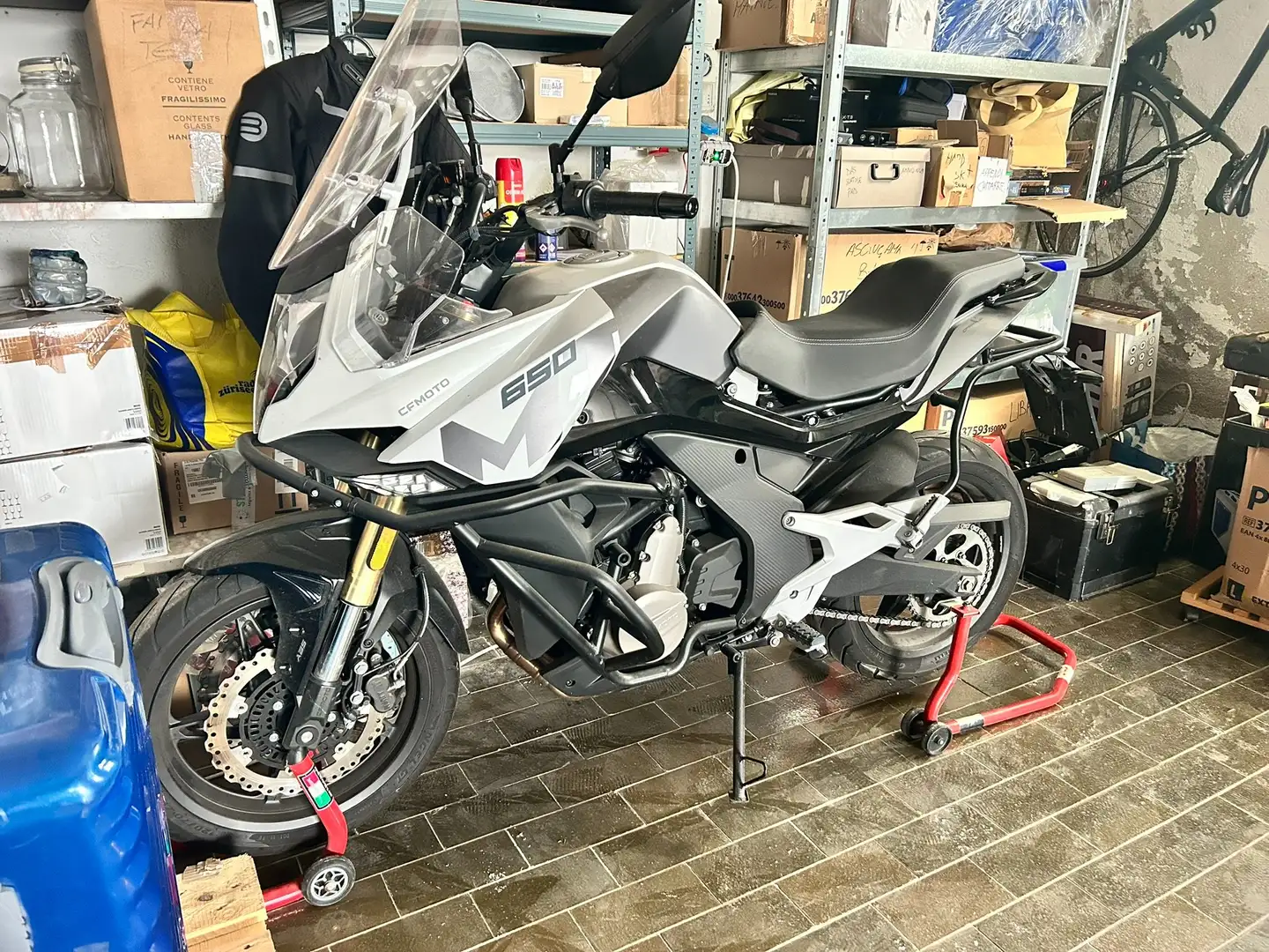CFMOTO 650 MT abs Bianco - 2