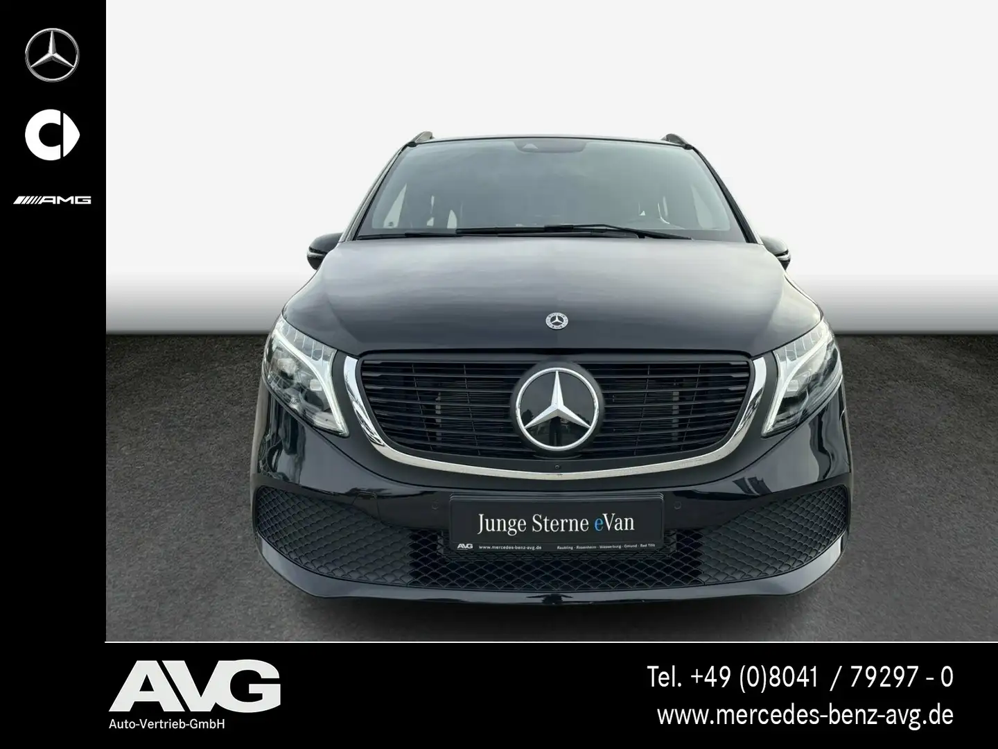 Mercedes-Benz EQV 300 EQV 300 AV/Lang STDHZ 360° NAVI DISTRONIC Schwarz - 2