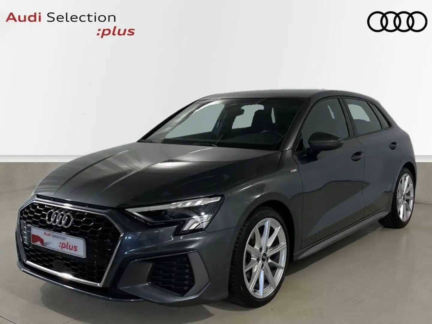 Audi A3 Sportback 35TDI Genuine S tronic Grijs - 1