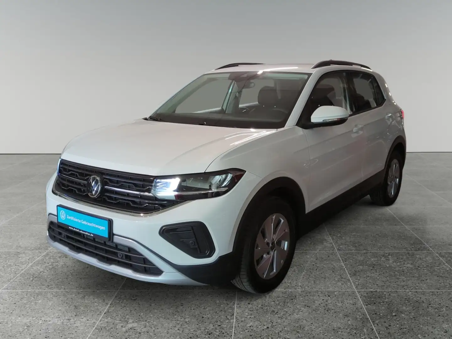 Volkswagen T-Cross 1.0 TSI DSG Life LED KLIMA ACC Wit - 2