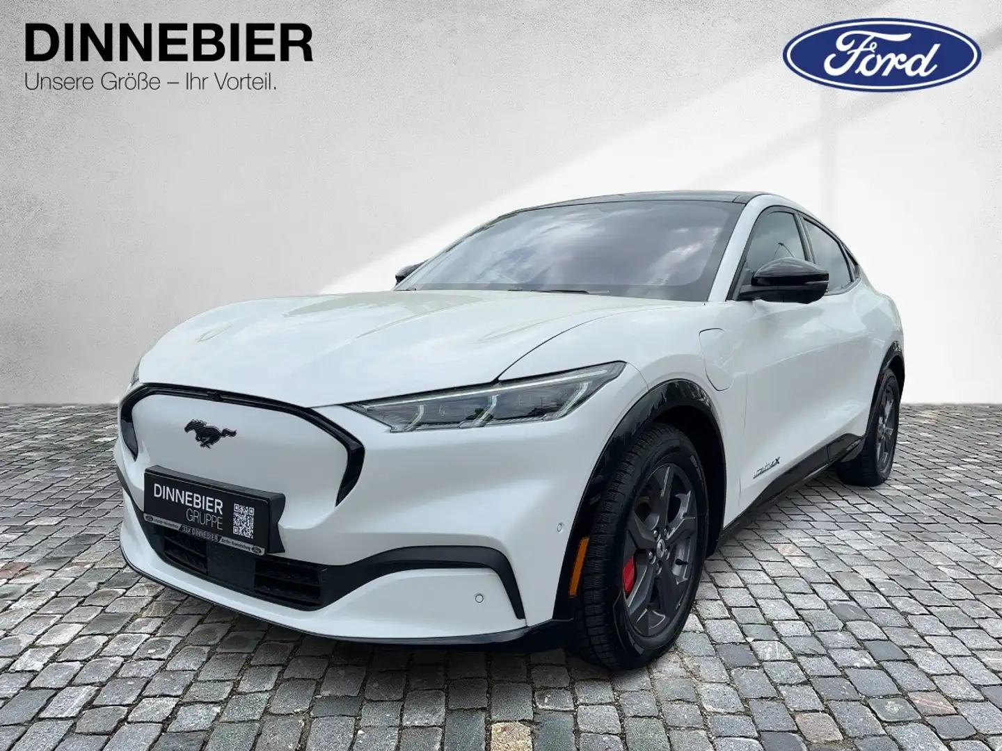 Ford Mustang Mach-E AWD Glasdach+LED+360°Kamera Weiß - 2
