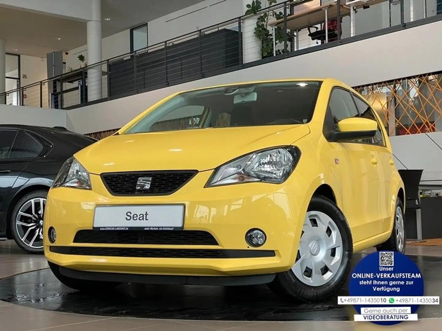 SEAT Mii 1.0 Style You&Mii Klima WinterP Sitzheizung Gelb - 1