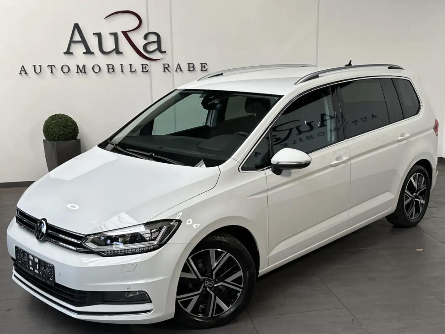 Volkswagen Touran 2.0 TDI DSG 7-Sitzer HL NAV+LED+ACC+KAM Blanc - 1