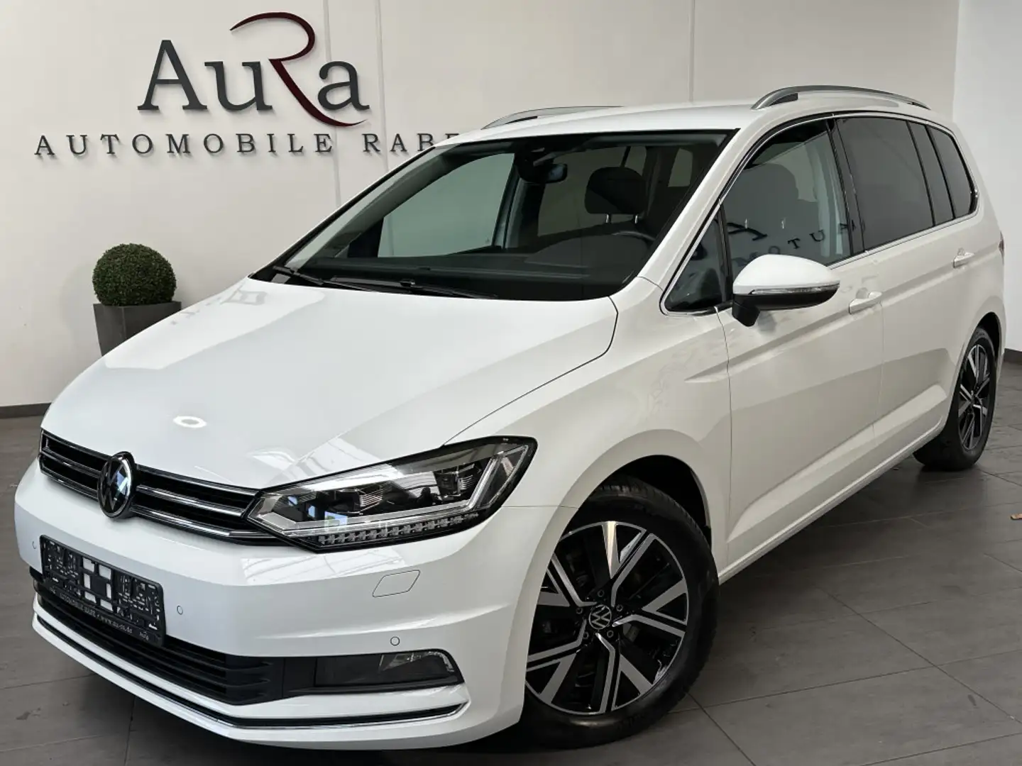 Volkswagen Touran 2.0 TDI DSG 7-Sitzer HL NAV+LED+ACC+KAM Blanc - 2