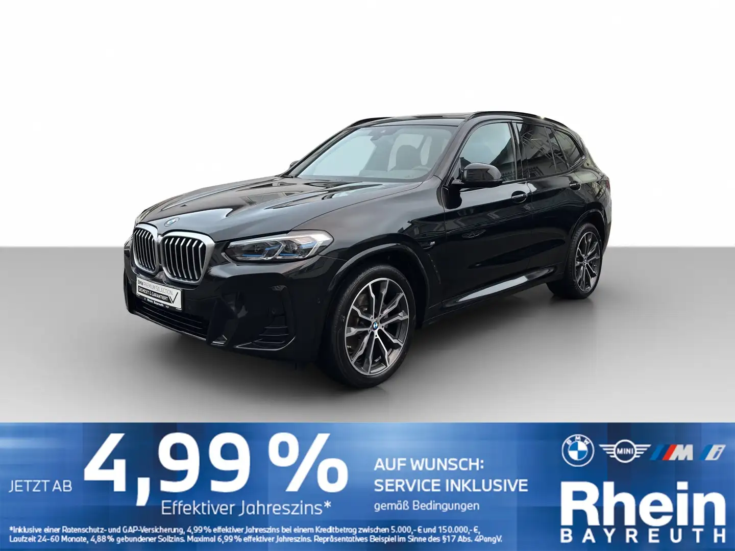 BMW X3 xDrive20i M Sport Navi Laser Hifi GSD Sitz el Navi Schwarz - 1