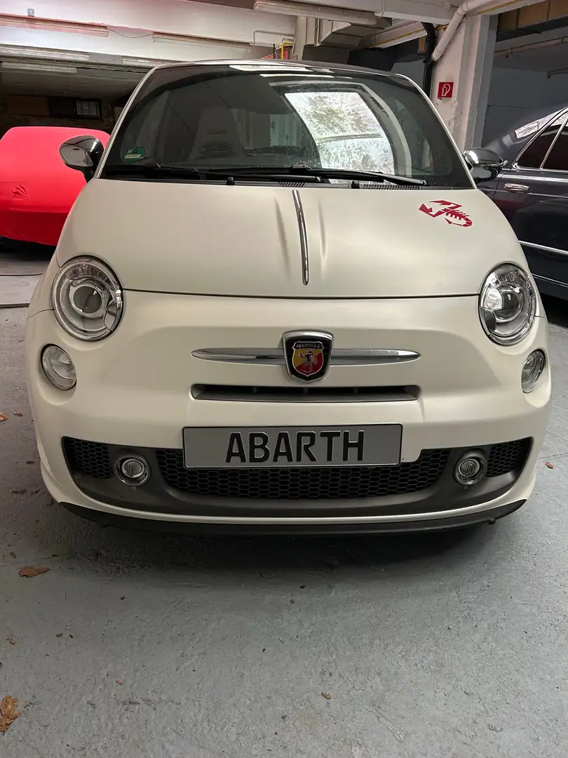 Abarth 595 50° ANNIVERSARIO/ 151 Kilometer / Nr. 187 of 299 Weiß - 2