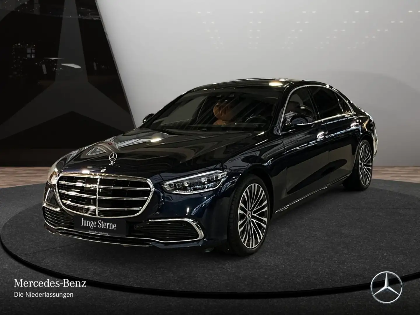 Mercedes-Benz S 600 S 580 L 4M PANO+360+DIGITAL-L+BURMESTER3D+STHZG Blau - 2