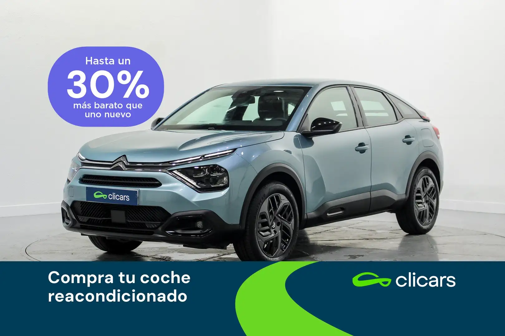 Citroen C4 1.2 PureTech Plus S&S EAT8 130 Azul - 1