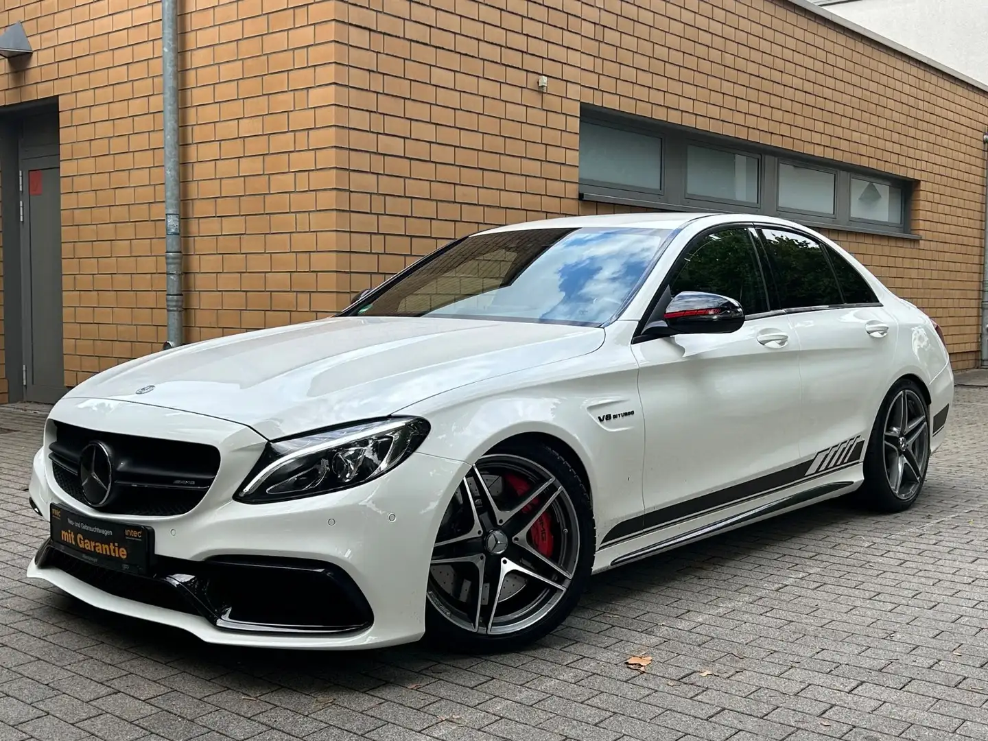Mercedes-Benz C 63 AMG C 63 S AMG/UNFALLFREI/70TKM/2.HAND/510PS/19-ZOL bijela - 1